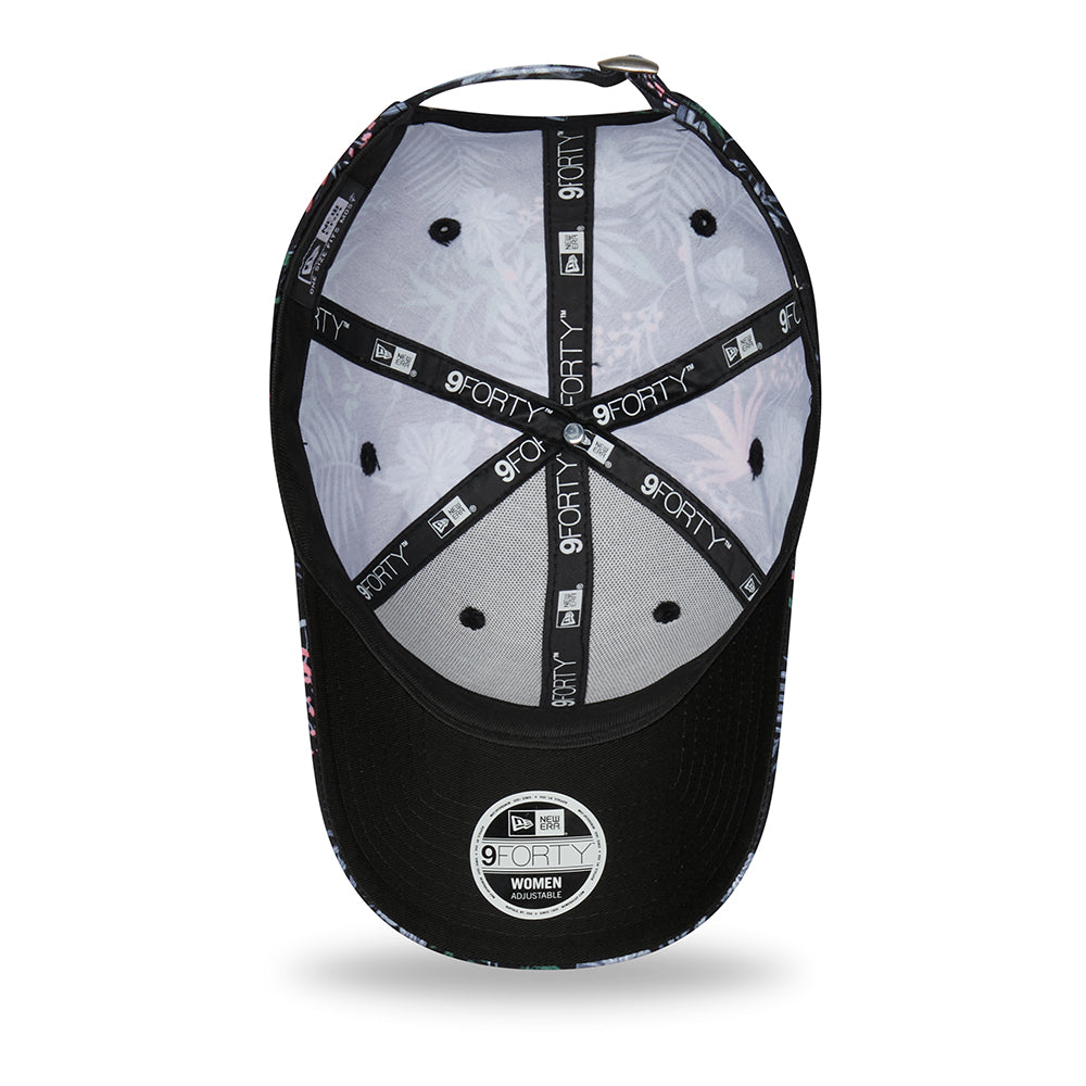 Casquette Femme 9FORTY MLB Floral New York Yankees noir-blanc NEW ERA