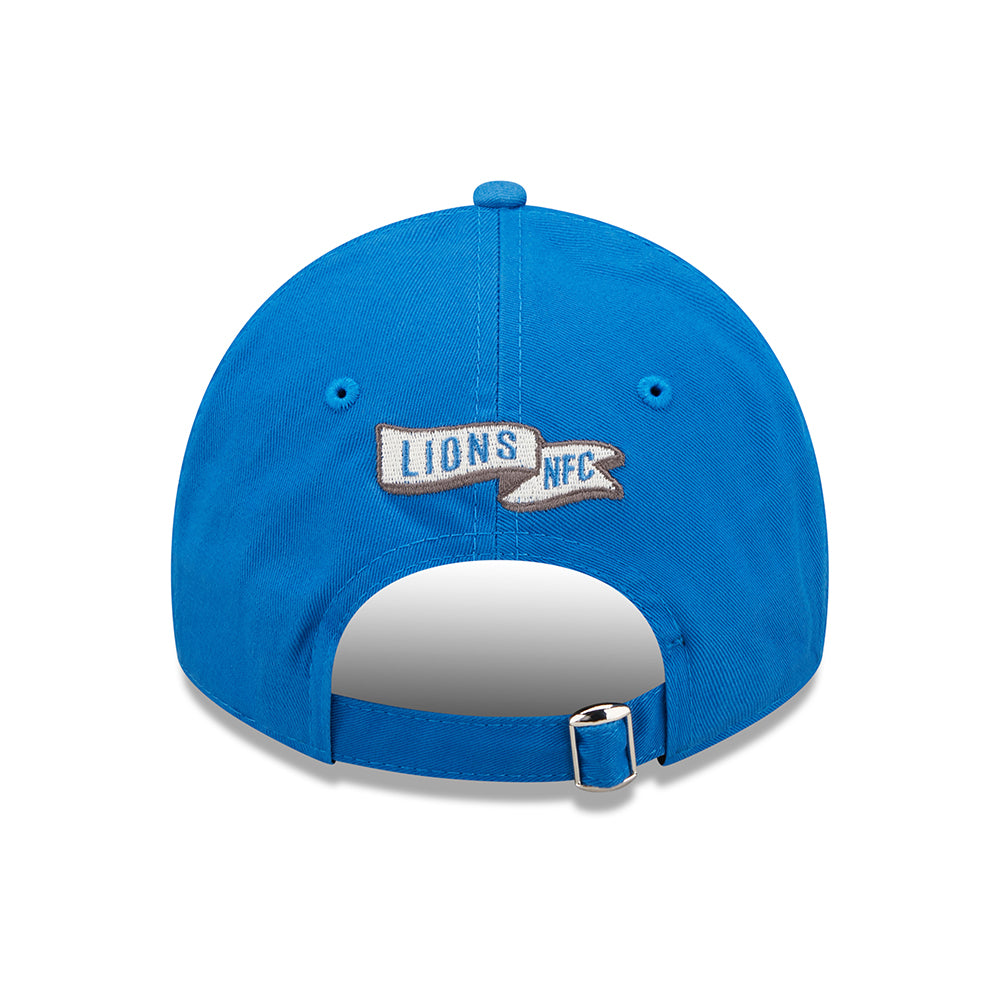 Casquette 9TWENTY NFL Sideline Historic Detroit Lions bleu NEW ERA