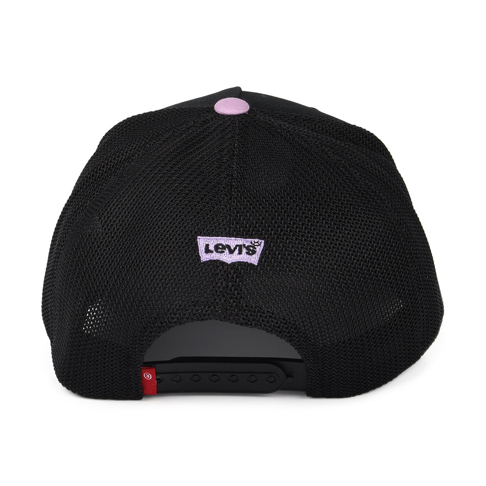 Casquette Trucker avec Étiquette Vierge Flexfit Earth Day Graphic noir LEVI'S