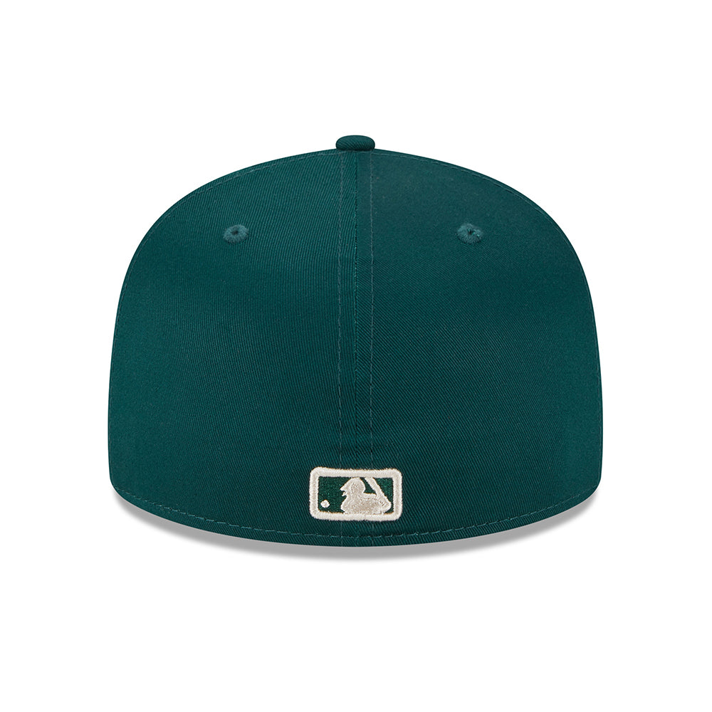 Casquette 59FIFTY MLB League Essential L.A. Dodgers vert foncé-pierre NEW ERA
