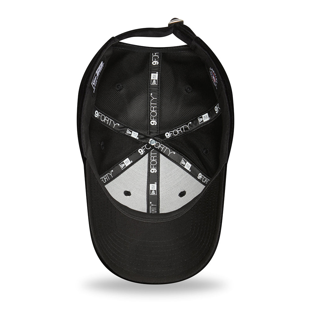 Casquette Femme 9FORTY MLB Velour New York Yankees noir NEW ERA