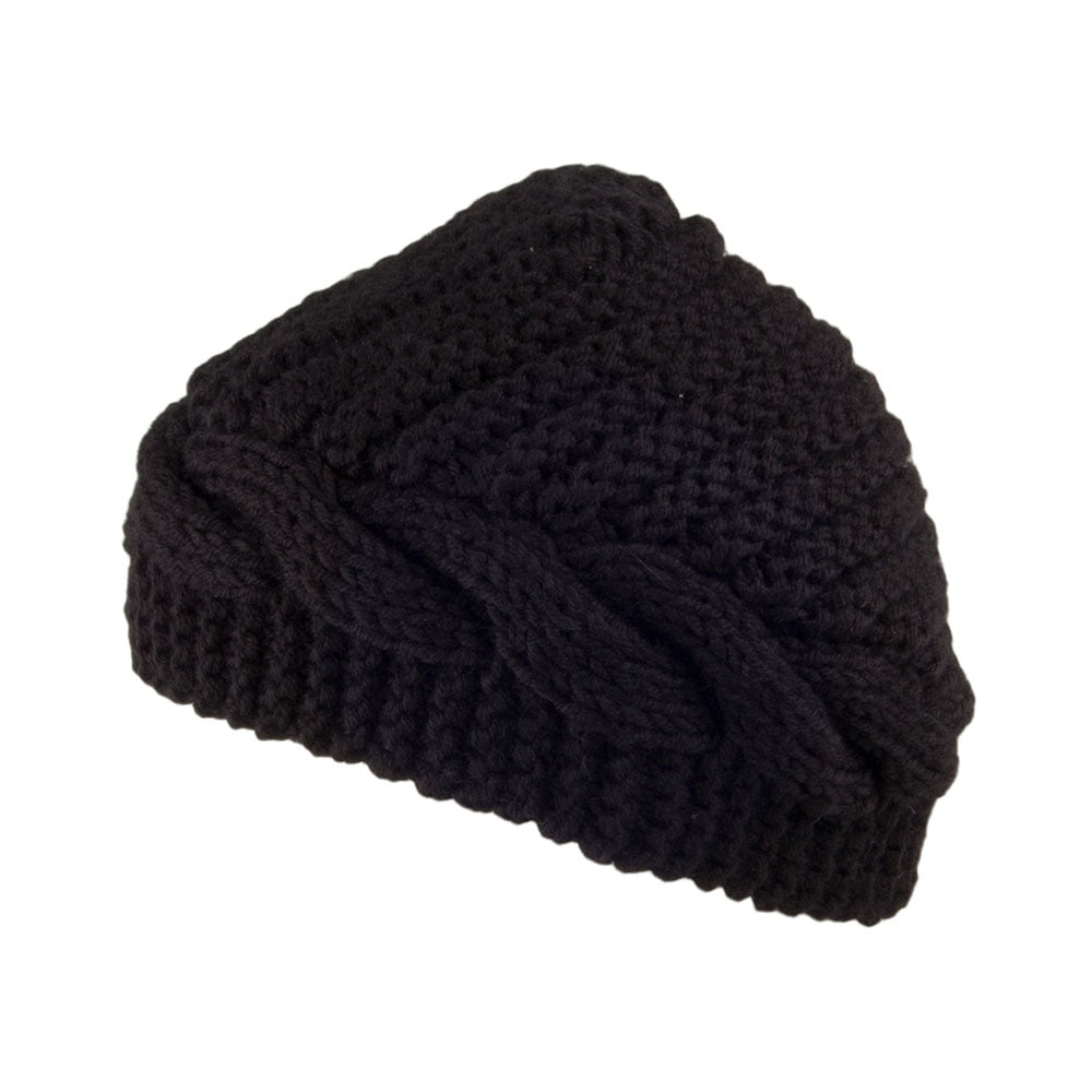 Bonnet à Boutons Emilia noir SCALA