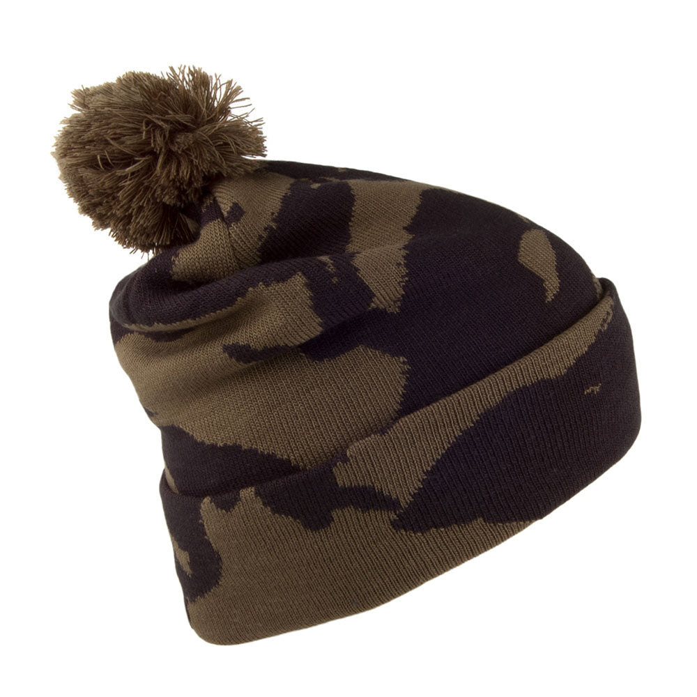 Bonnet à Pompon Camouflage Ski Tuke V camouflage THE NORTH FACE