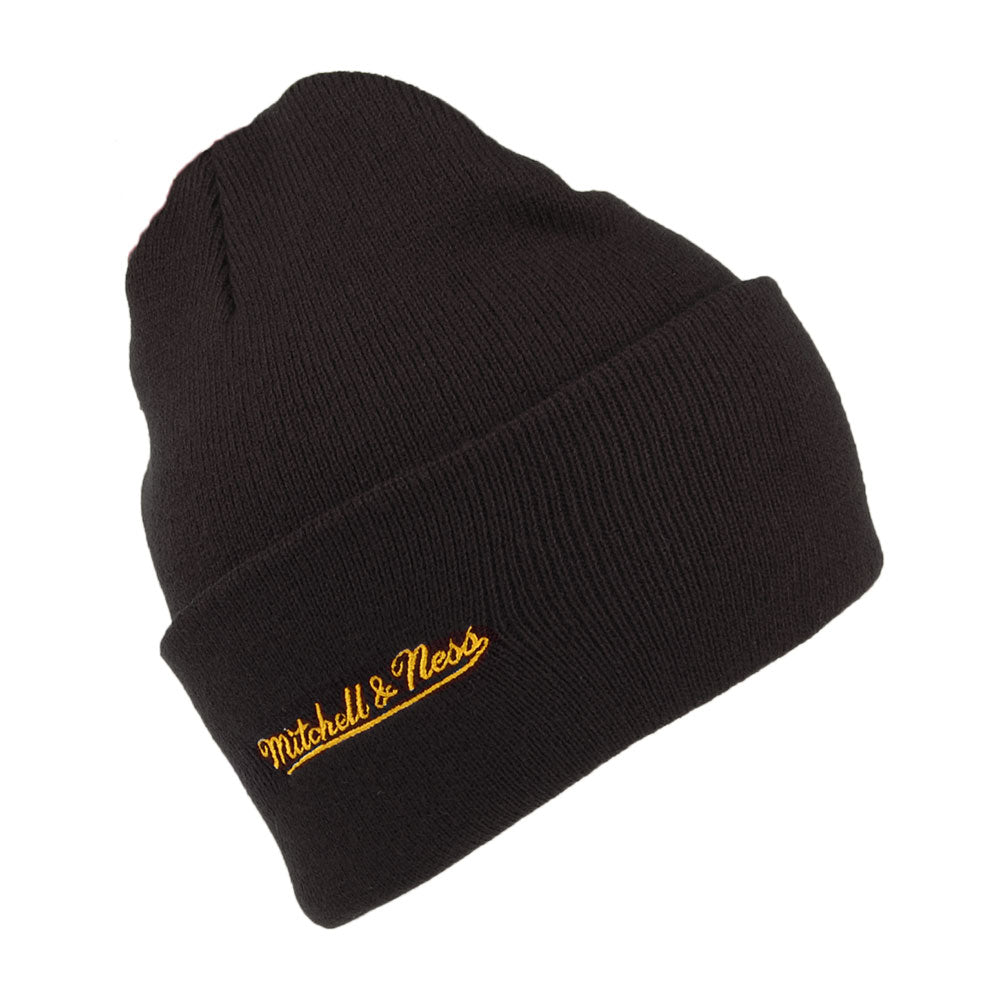Bonnet NBA Team Logo Cuff Knit L.A. Lakers noir MITCHELL & NESS