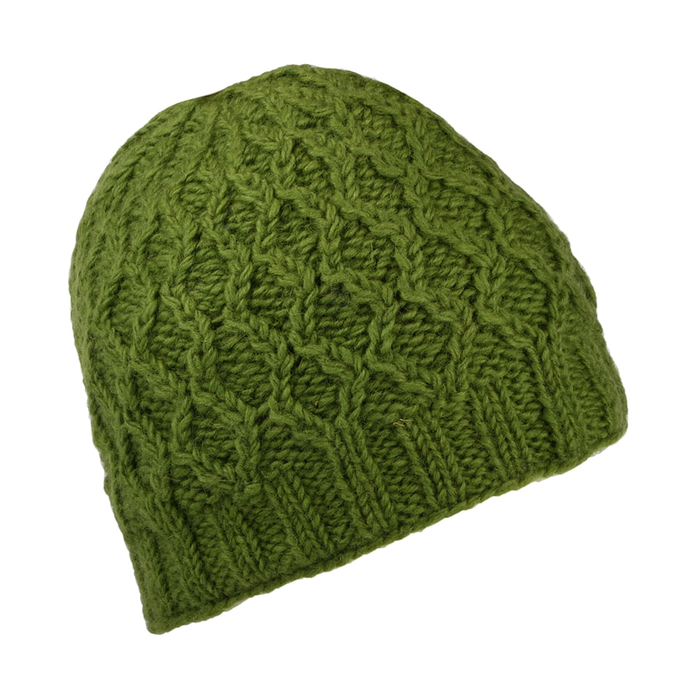 Bonnet à Torsades Brooklyn olive KUSAN
