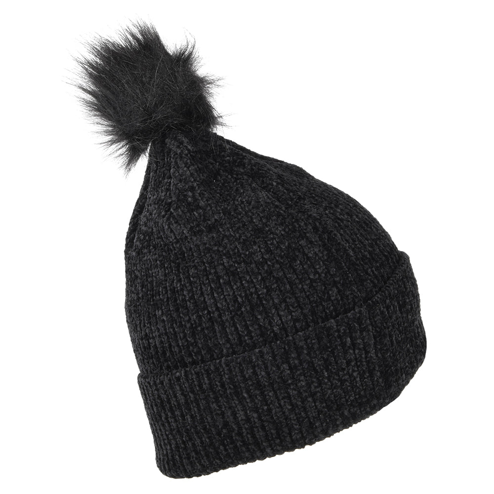 Bonnet à Pompon Femme MLB Chenille Bobble New York Yankees noir NEW ERA