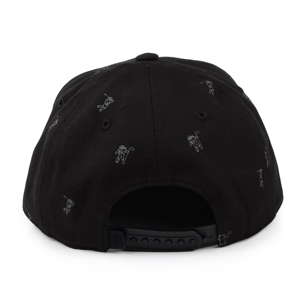 Casquette Snapback Enfant à Visière Plate Branded noir ADIDAS