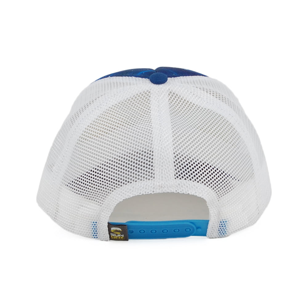 Casquette Trucker Artist Series Polar Bear bleu marine mélangé SUNDAY AFTERNOONS