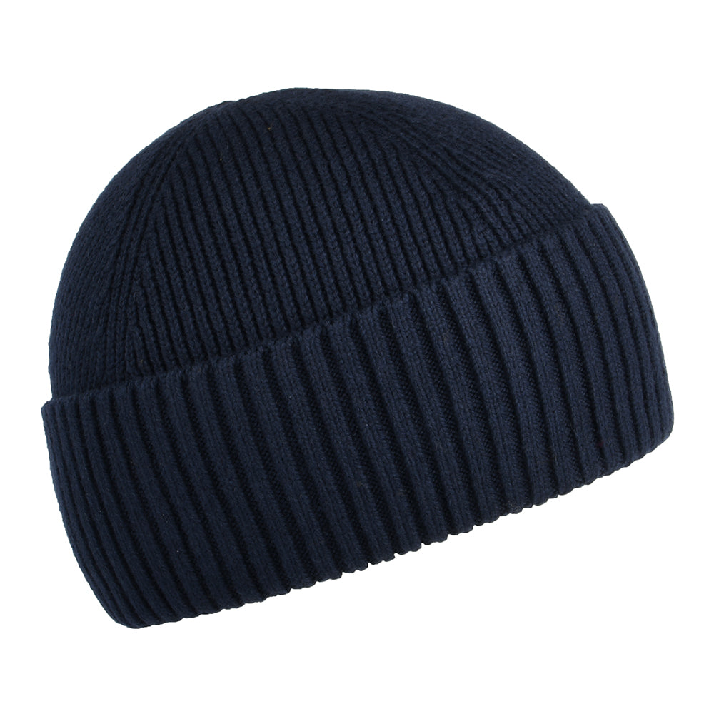 Bonnet Marin en Cotton et Cachemire Flag bleu marine foncé TOMMY HILFIGER