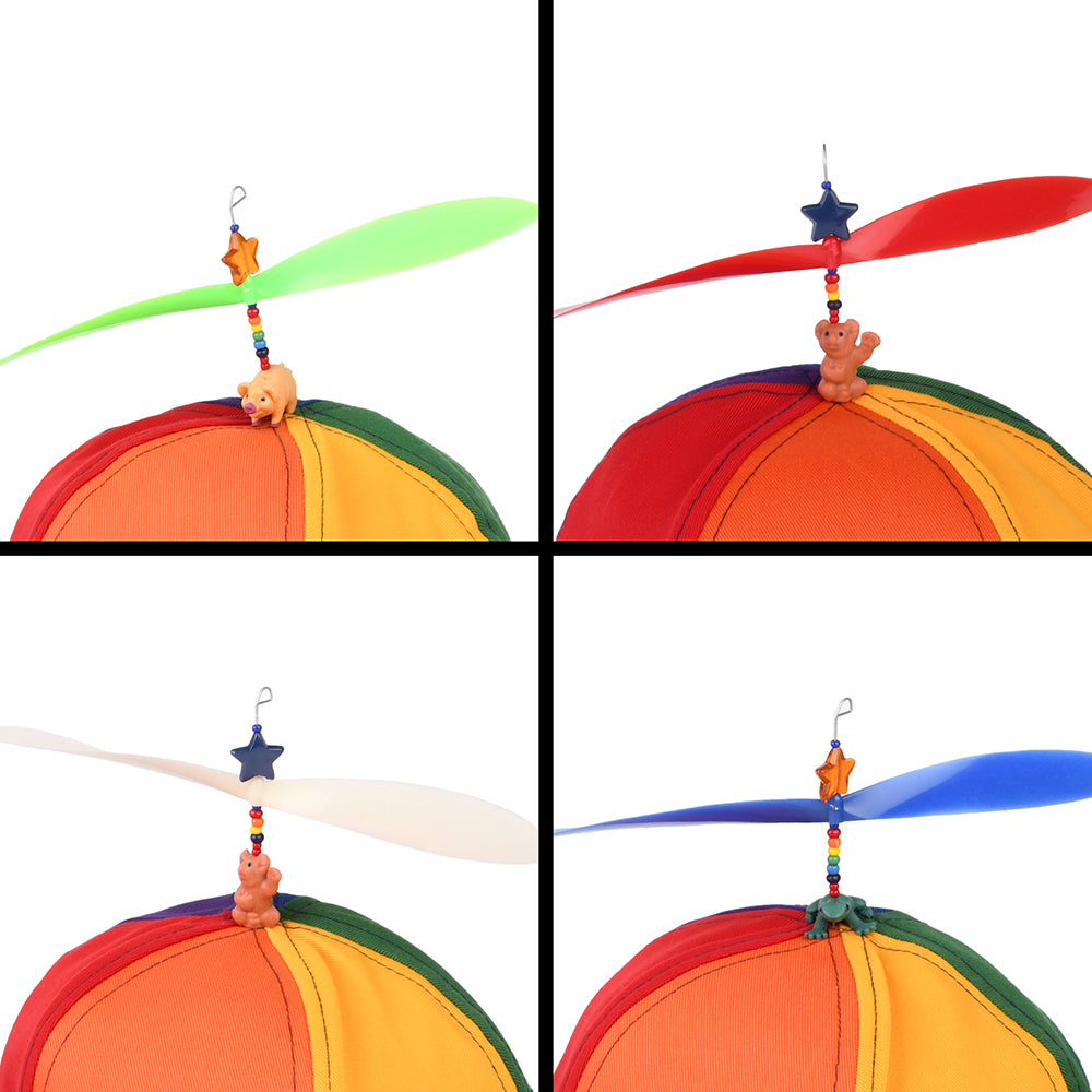 Bonnet à Hélice multicolore INTERSTELLAR PROPELLER