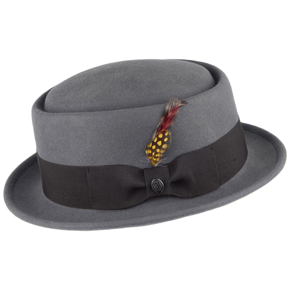 Chapeau Pork Pie Déformable gris JAXON & JAMES - VENTE EN GROS