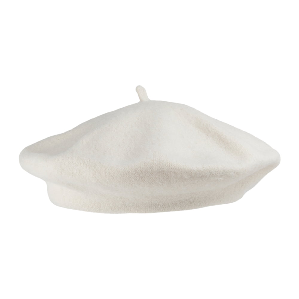 Béret en Laine blanc cassé JAXON & JAMES - VENTE EN GROS
