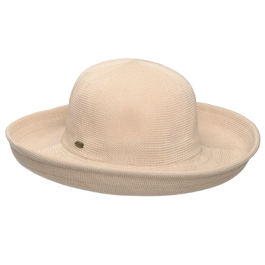 Chapeau Été à Bord Relevé Anji naturel SCALA