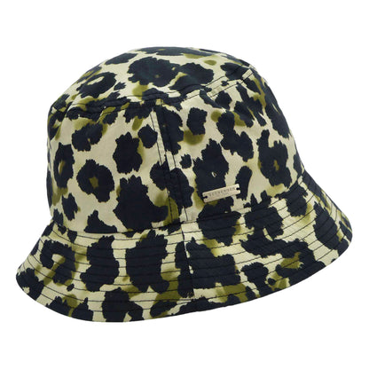 Chapeau Bob en Coton léopard SEEBERGER