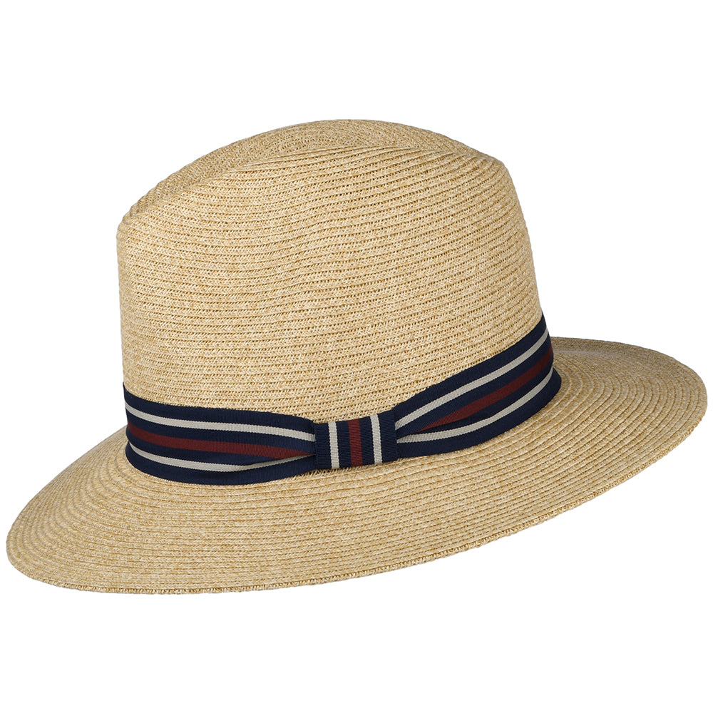 Chapeau Fedora en Paille Toyo Antigua naturel FAILSWORTH