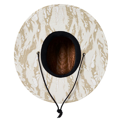 Chapeau Lifeguard en Paille Alpha Square toffee-blanc cassé BRIXTON