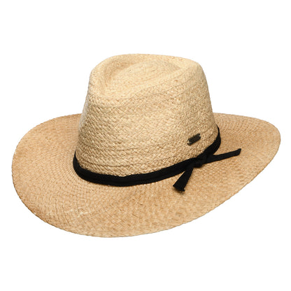 Chapeau Fedora en Raphia Tulum naturel SUNDAY AFTERNOONS