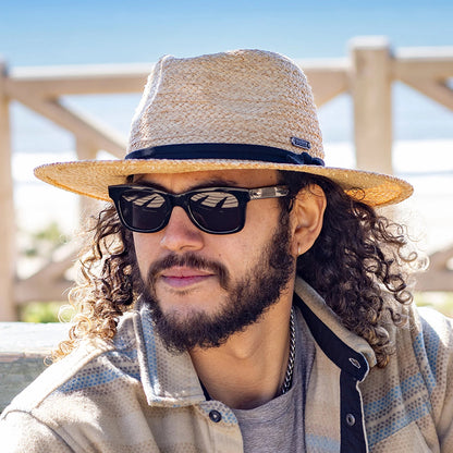 Chapeau Fedora en Raphia Tulum naturel SUNDAY AFTERNOONS