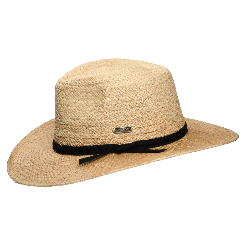 Chapeau Fedora en Raphia Tulum naturel SUNDAY AFTERNOONS