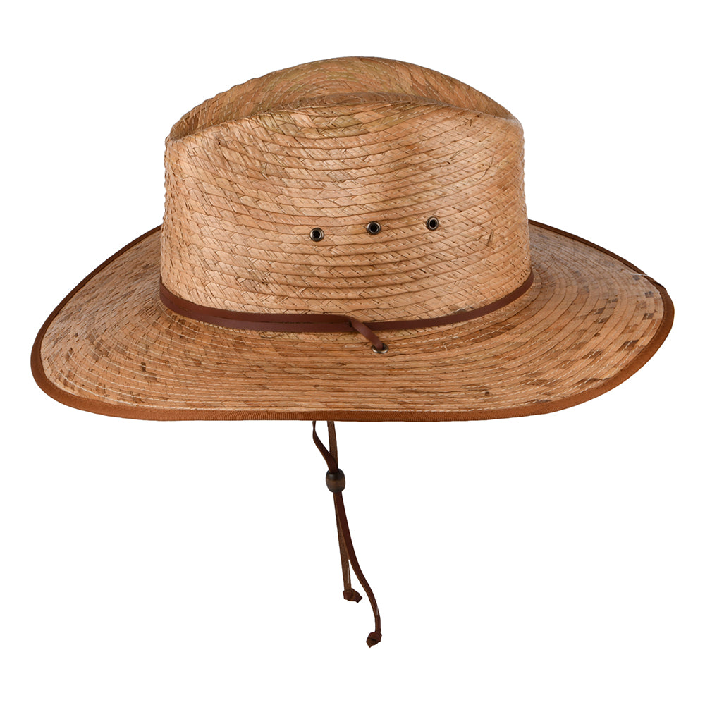 Chapeau Fedora en Paille Islander caramel SUNDAY AFTERNOONS
