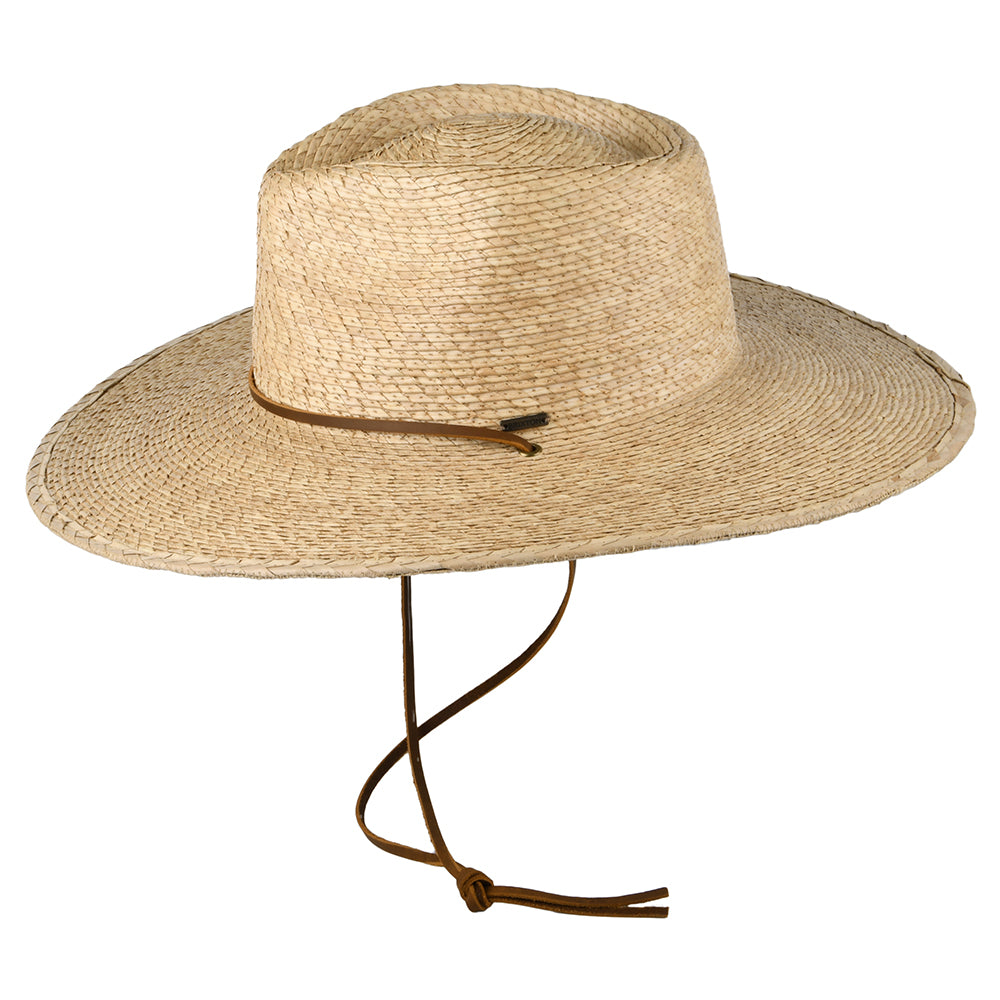 Chapeau Été en Paille à Bord Large Morrison naturel BRIXTON