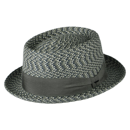 Chapeau Pork Pie Waits mélange de gris BAILEY