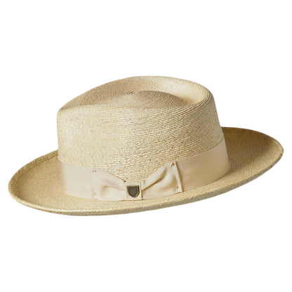 Chapeau Fedora en Paille Swindle naturel BRIXTON