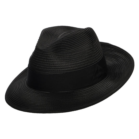 Chapeau Fedora Été Max noir BAILEY