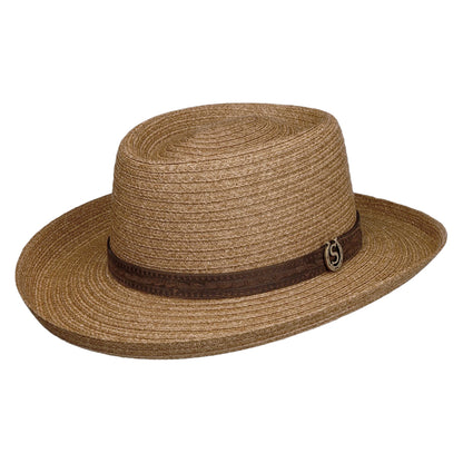 Chapeau Gambler en Paille Toyo sable du désert STETSON