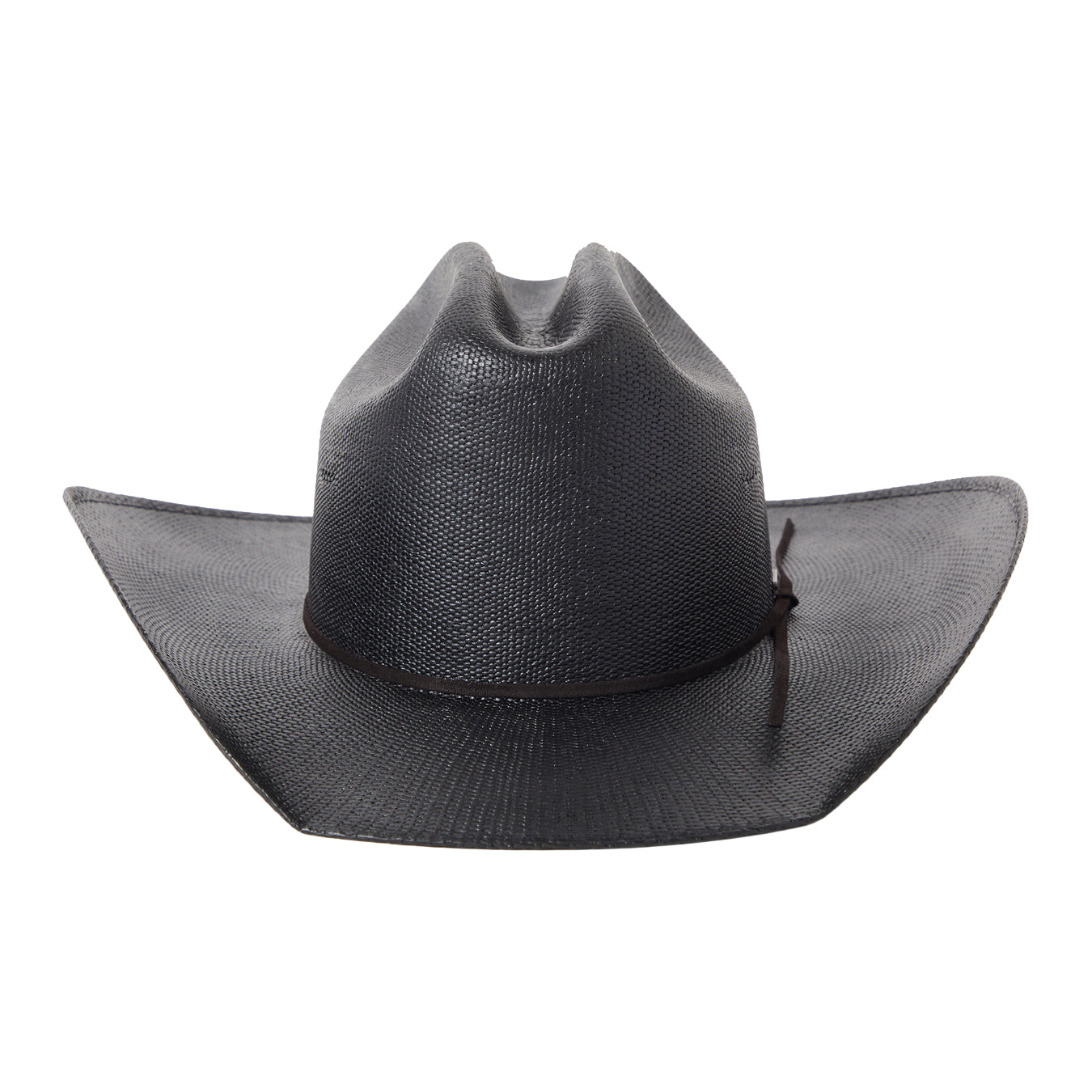 Chapeau de Cowboy en Paille Toyo Laredo noir BRIXTON