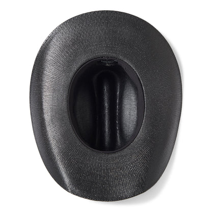 Chapeau de Cowboy en Paille Toyo Laredo noir BRIXTON
