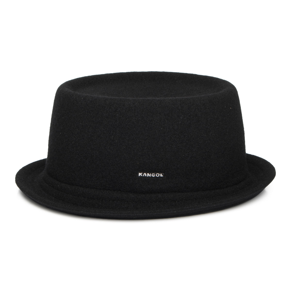 Chapeau Pork Pie en Laine Mowbray noir KANGOL