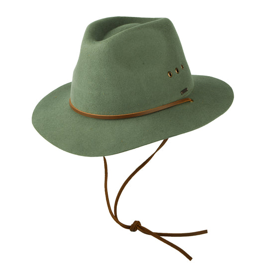 Chapeau Fedora Wesley Weather Guard mousse clair BRIXTON