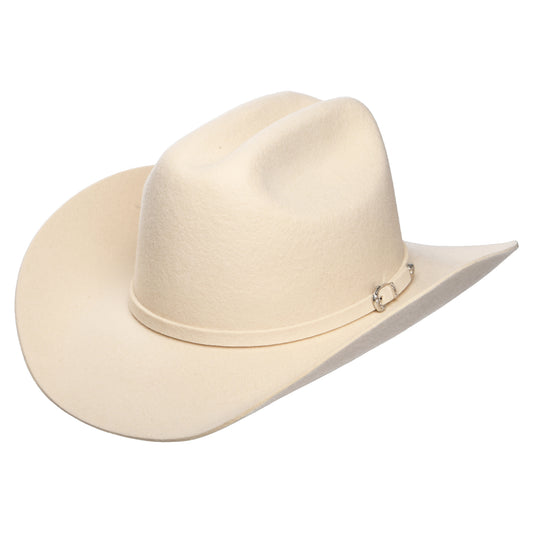 Chapeau de Cowboy en Laine Feutrée Yellowstone crème JAXON & JAMES