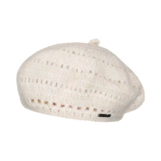 Béret Tricoté Main Recyclé Chrostelle crème BARTS