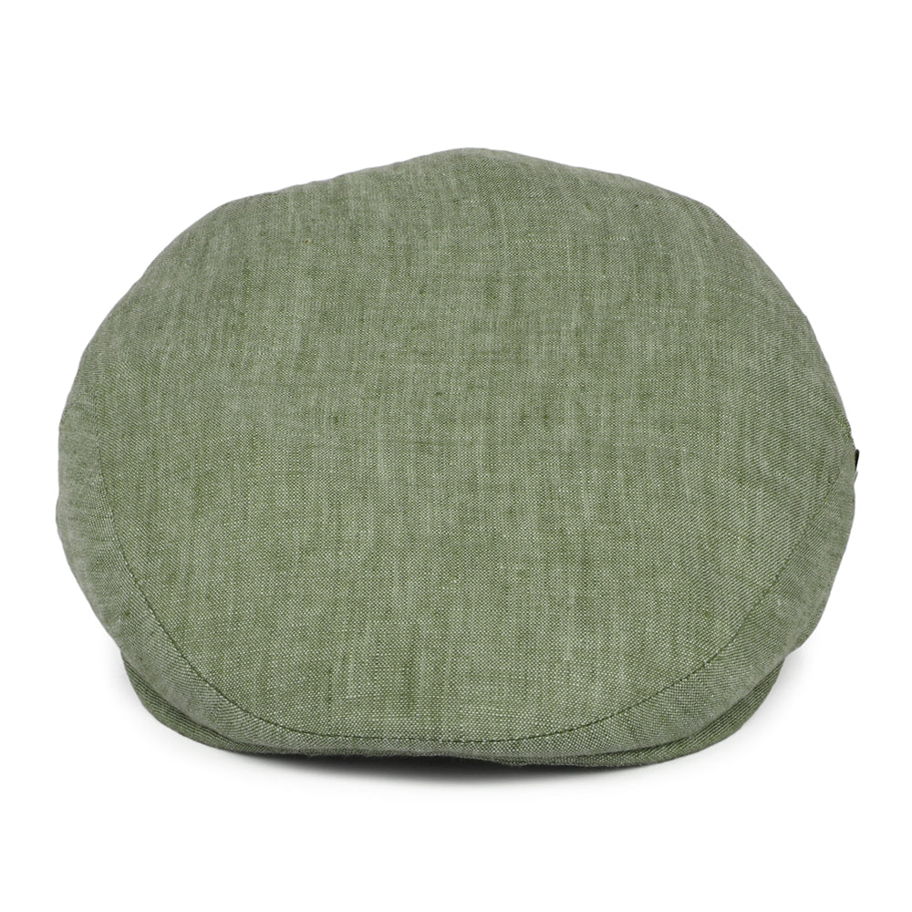 Casquette Plate en Lin sauge CITY SPORT