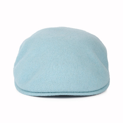 Casquette Plate en Laine 504 bleu glacé KANGOL