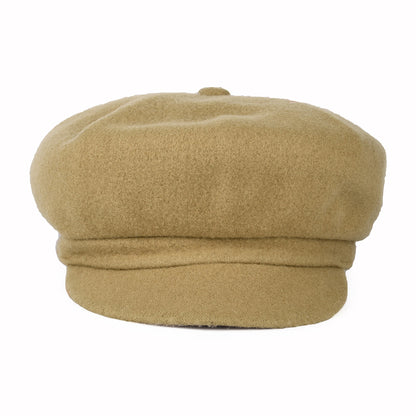 Casquette Gavroche en Laine Spitfire camel KANGOL
