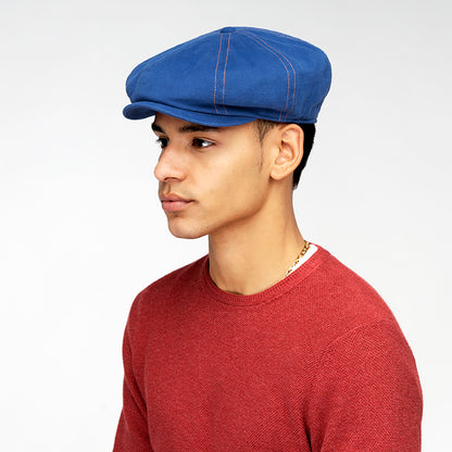 Casquette Gavroche Heavy Washed bleu KANGOL