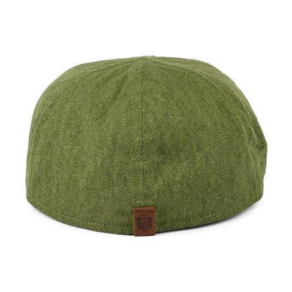Casquette Plate Bec-de-Canard en Coton Porto vert-bleu sarcelle FAILSWORTH