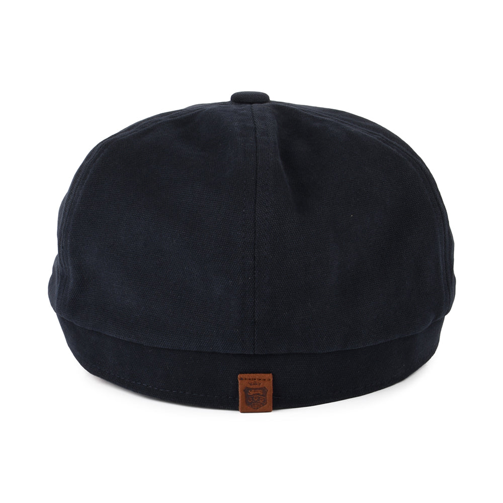 Casquette Gavroche en Toile de Coton Hudson bleu marine-saumon FAILSWORTH