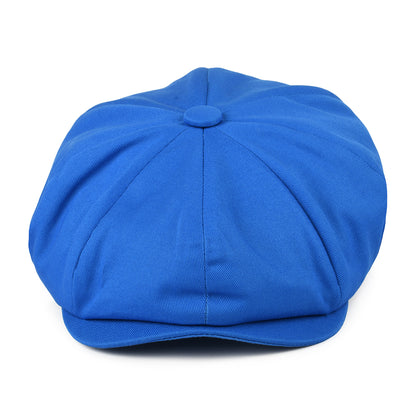 Casquette Gavroche à 8 Pans en Coton bleu CHRISTYS