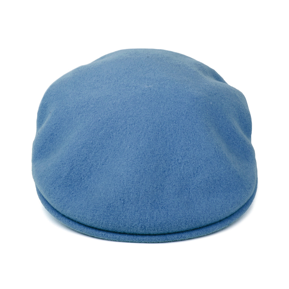 Casquette Plate en Laine 504 bleu denim KANGOL