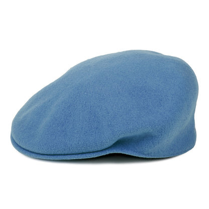 Casquette Plate en Laine 504 bleu denim KANGOL