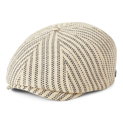 Casquette Gavroche Légère en Paille Brood naturel-noir BRIXTON