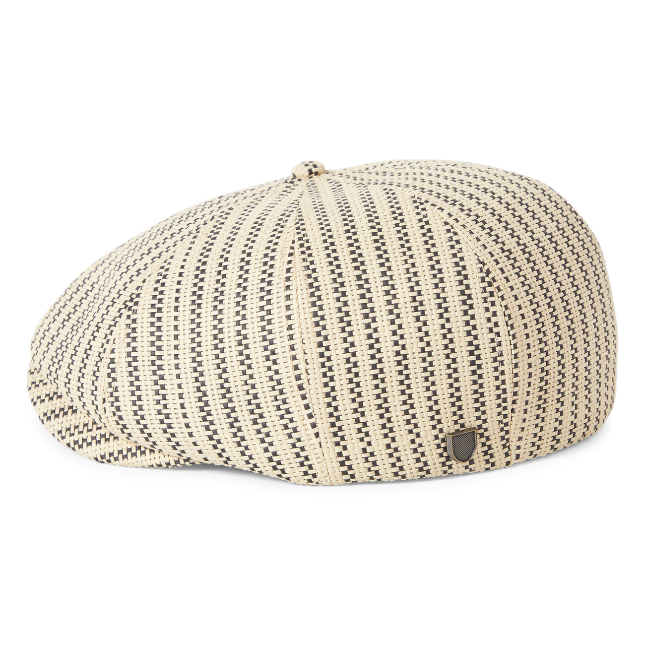Casquette Gavroche Légère en Paille Brood naturel-noir BRIXTON