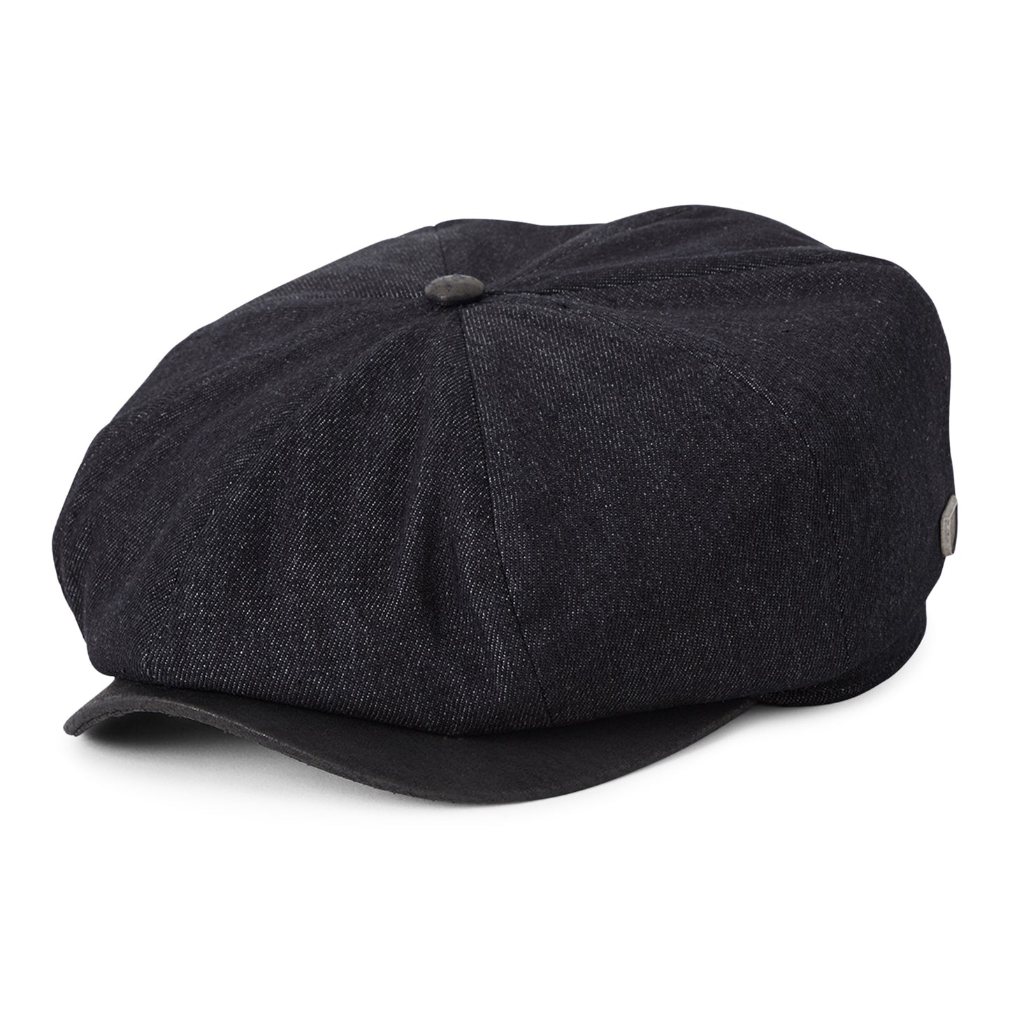 Casquette Gavroche Ample Brood Flannel denim noir-noir BRIXTON