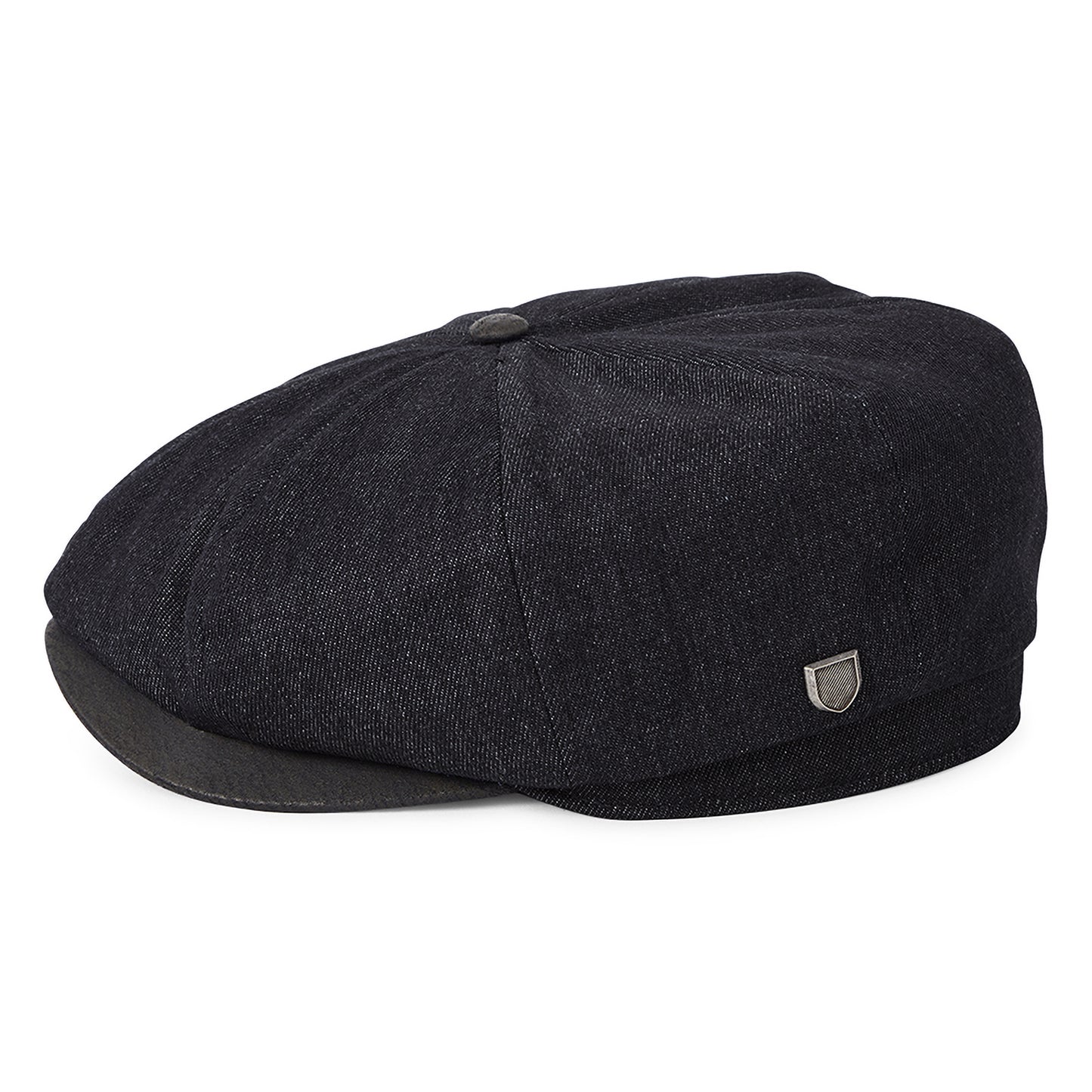 Casquette Gavroche Ample Brood Flannel denim noir-noir BRIXTON
