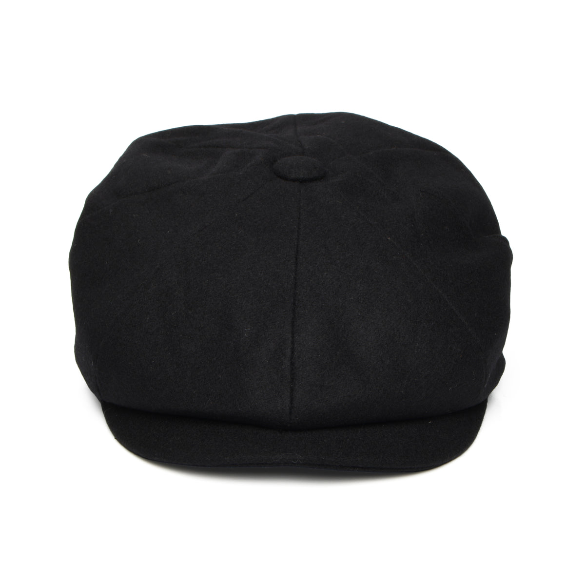 Casquette Gavroche en Melton Italien Gino noir FAILSWORTH