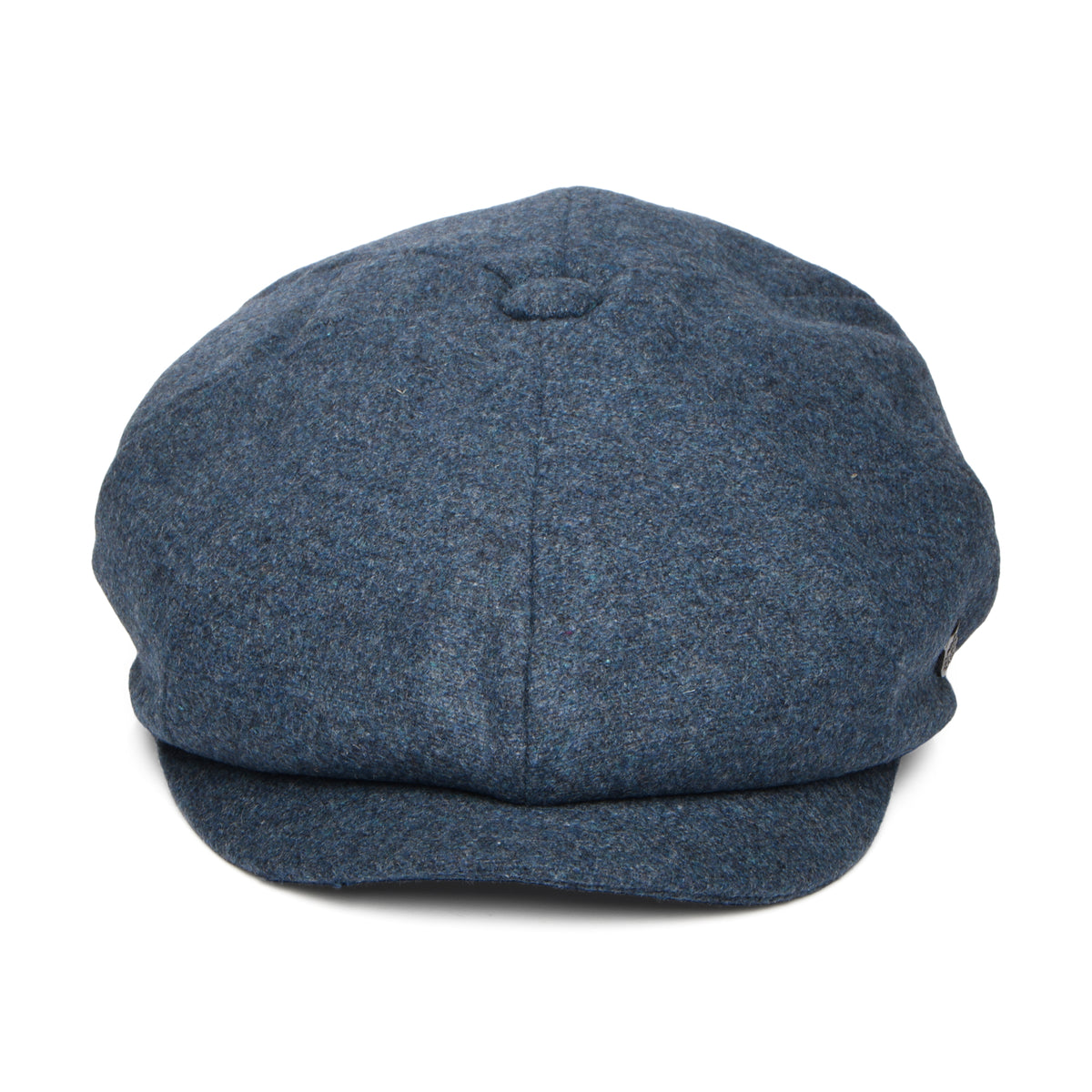 Casquette Gavroche en Melton Italien Gino bleu denim FAILSWORTH